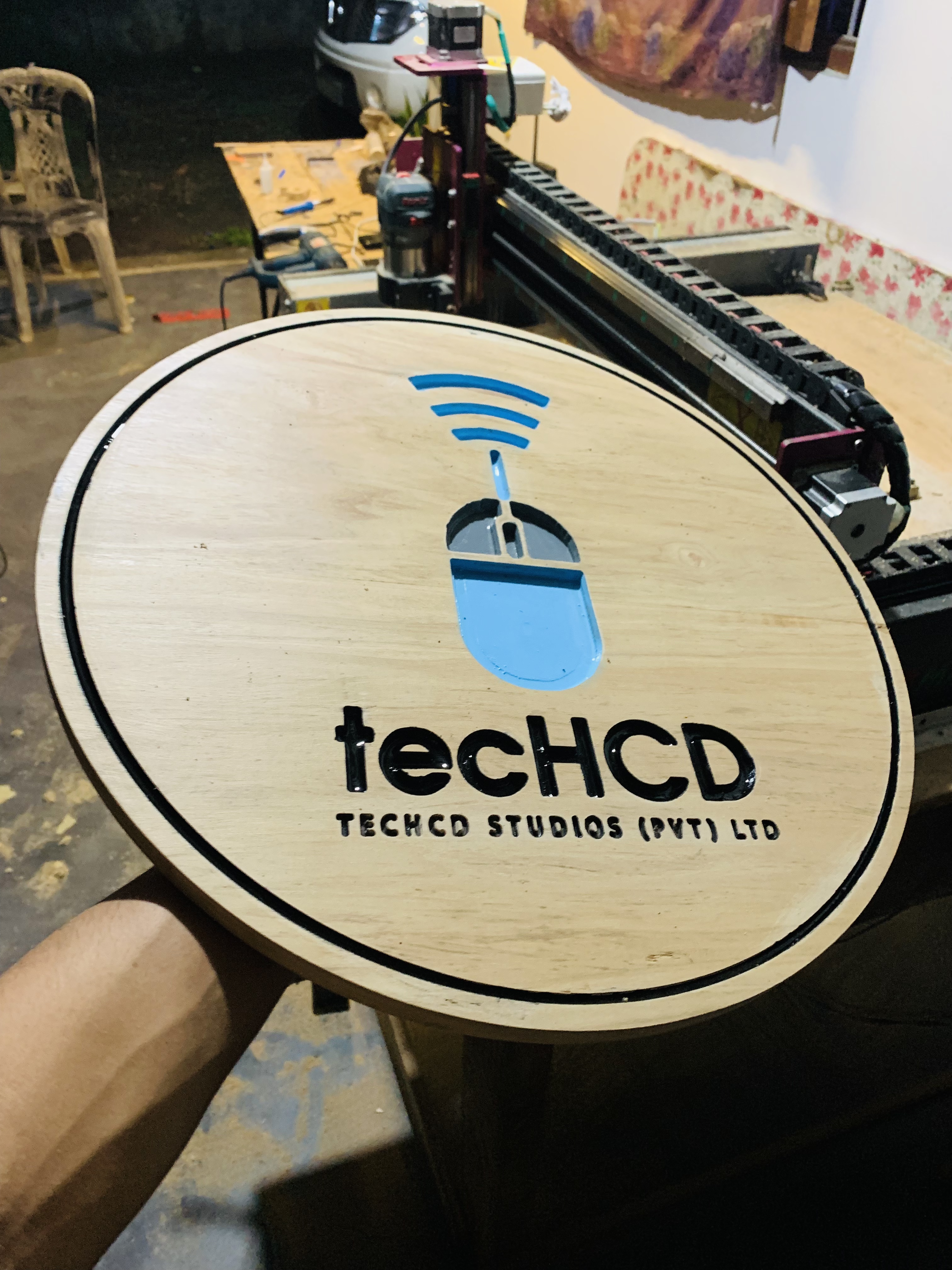 CNC Engraved Panel